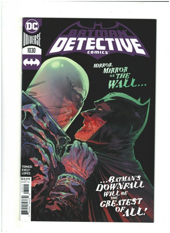 Detective Comics #1030 NM- 9.2 Evely Variant 2021 Batman vs. The Mirror 