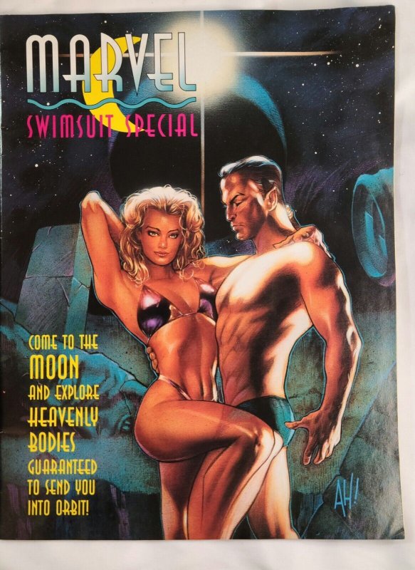 Marvel Illustrated Swimsuit Issues #1,2,3 (Marvel Comics 1992) VF