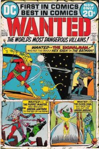 Wanted, the World's Most Dangerous Villains #1 VG; DC | low grade comic - we com 