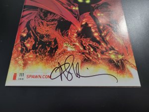 Spawn 111 Autographed by Angel Medina Image Comics 2001 Todd McFarlane Capullo