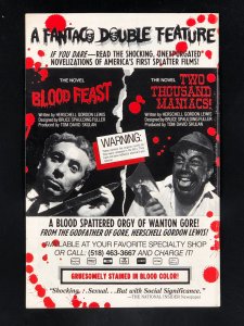 Gore Shriek #4 (1988) Includes Color Mars Attacks Checklist!