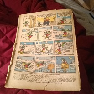 Walt Disney's Comics and Stories #10 dell 1941 ww2 era mickey mouse Donald duck