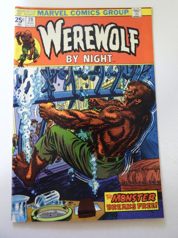 Werewolf by Night #20 (1974) FN/VF Condition MVS Intact