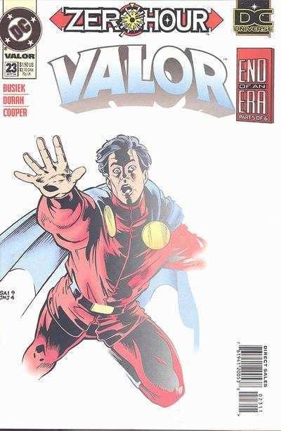 Valor (1992 series) #23, VF+ (Stock photo)