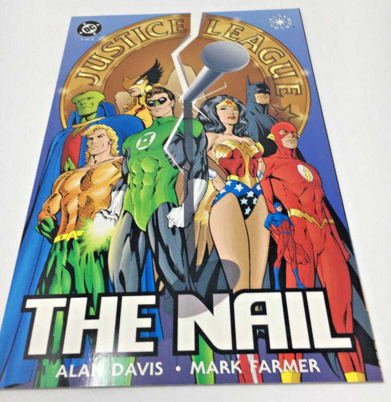 Justice League:The Nail Full Run Issues 1, 2, 3, Elseworlds VF+ - NM