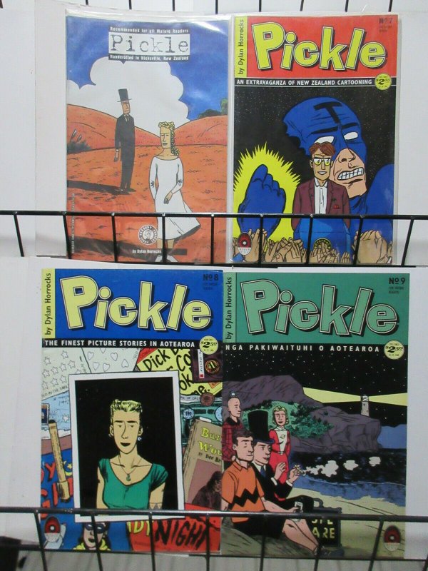 Pickle (Black Eye 1992) #1, 2, 7, 8, 9 Dylan Horrocks Alternative Comix