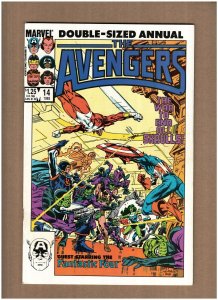 Avengers Annual #14 Marvel Comics 1985 John Byrne Skrulls Fantastic Four VF+ 8.5