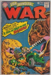 Star Spangled War Stories #136 (Jan-67) VG/FN Mid-Grade Dinosaur