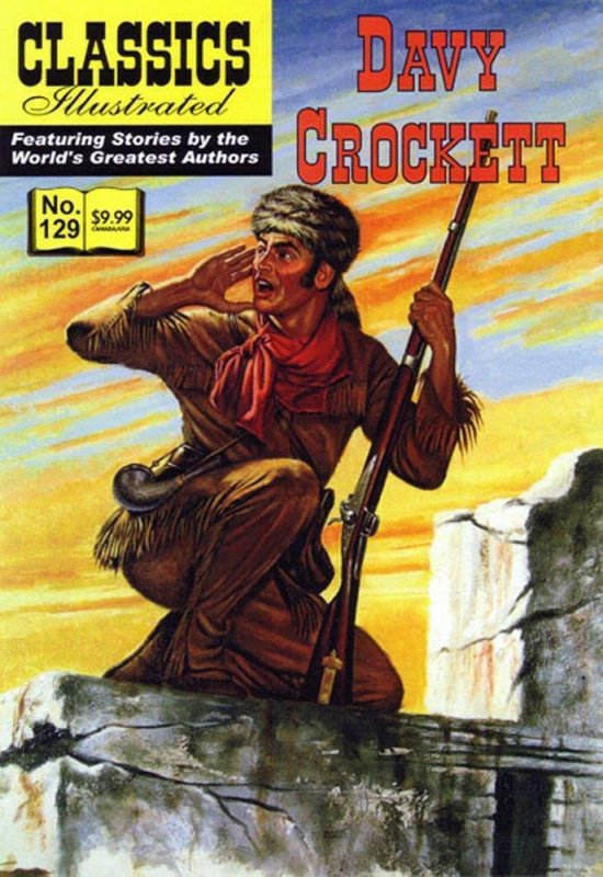Classics Illustrated #129 Davy Crockett (1955)