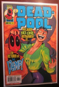 Deadpool (1997 1st Series) #6, 8.0/VF 