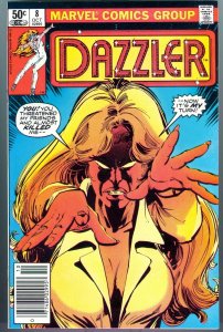 Dazzler Issues #2 - 9 (1981-82) Marvel (Lot of 8)