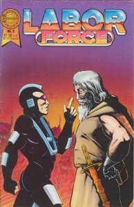 Labor Force #2 Blackthorne Publishing Comics 11/86 (VFNM 9.0/Stock Image)