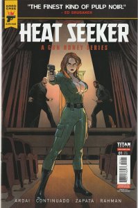 Heat Seeker Gun Honey Series # 1 Cover D NM Titan [Q4]