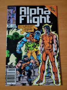 Alpha Flight #28 Newsstand Variant ~ NEAR MINT NM ~ 1985 Marvel Comics