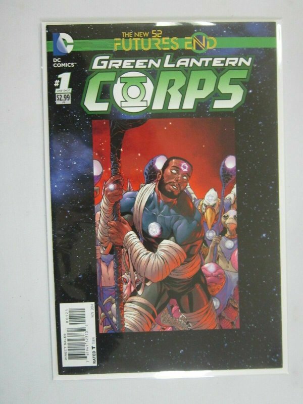 Green Lantern Corps Future's End #1 B variant 8.0 VF (2014)