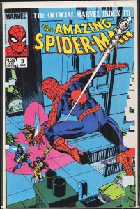 The Official Marvel Index to the Amazing Spider-Man #3 (1985) Spider-Man