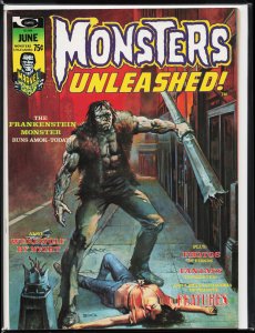 Monsters Unleashed! #6 (1974) Frankenstein Monster