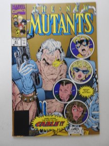 The New Mutants #87 Second Printing Variant (1990) Gold Edition Sharp VF-NM!!