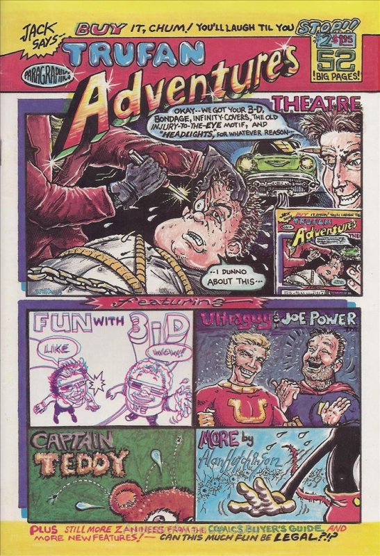 Trufan Adventures Theatre #2 FN ; Paragraphics |