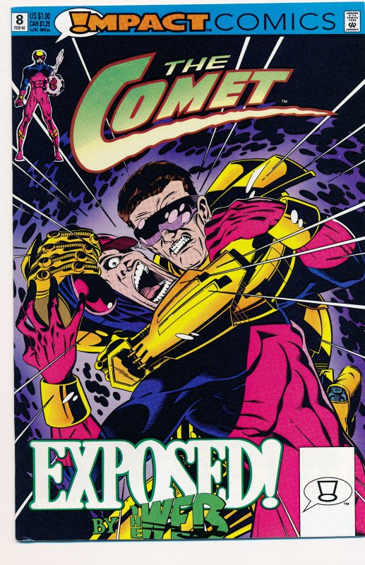 Comet (1991 Impact) #1-18 VF/NM Complete series