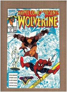 Marvel Comics Presents #50 Wolverine Spider-man Silver Surfer 1990 NM- 9.2