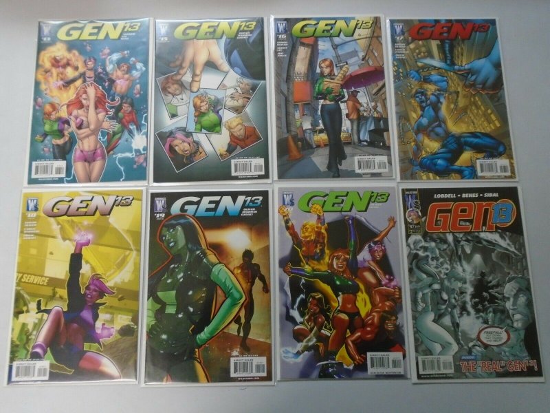 Gen 13 comic lot 38 different 8.0 VF (2002-11 Wildstorm)