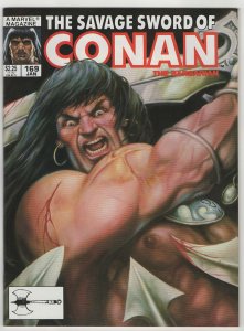 The Savage Sword of Conan #169 Gerry Conway Ernie Chan Red Sonja King Kull NM-