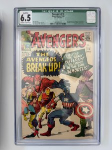 Avengers #10 - CGC 6.5 -  1st Immortus (Kang) (1964 )