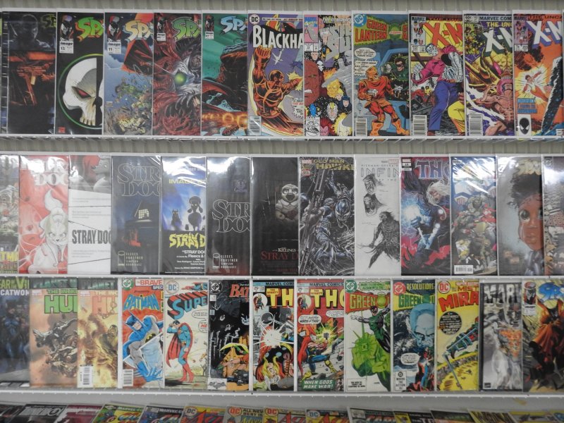 Huge Lot 140+ Comics W/ X-Men, Daredevil, Spawn, Thor+ Avg VF Condition!