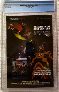 ?~DC~DARK NIGHTS:DEATH METAL LOTDK #1~?~KAARE ANDREWS VARIANT~?~CGC 9.8~?