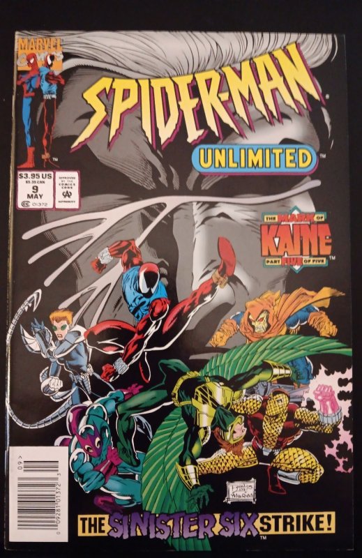 Spider-Man Unlimited #9 Newsstand Edition (1995)vf