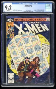 X-Men #141 CGC NM- 9.2 Days of Future Past! 1st Rachel (Phoenix II)!