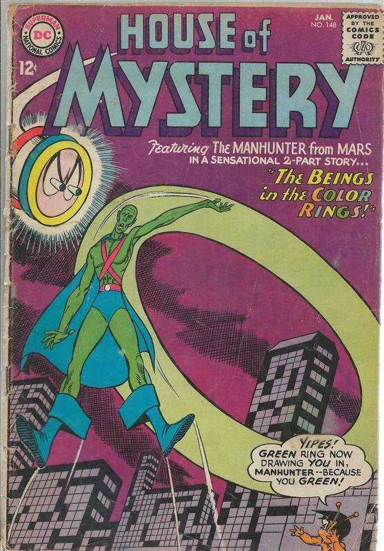 House of Mystery #148 ORIGINAL Vintage 1965 DC Comics J'onn J'onzz  