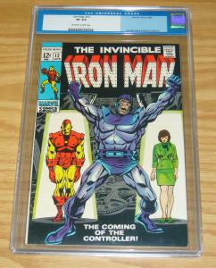 Iron Man #12 CGC 8.0 silver age - 1st appearance of the controller - april 1969