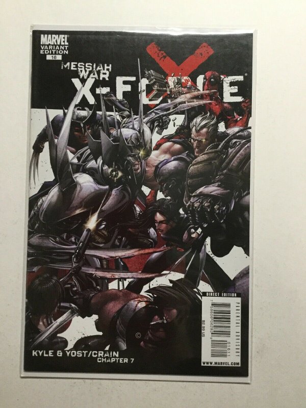 X-Force 16 Variant Near Mint Nm Messiah War Marvel