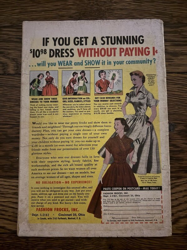 Our Army At War #31 (DC Comics 1955) [GD/VG] “Howitzer Hill”