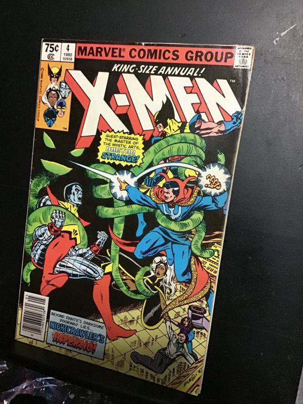 X-Men Annual #4 (1980) Doctor Strange! High-grade key! VF/NM Cvill CERT!