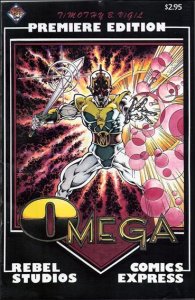 Omega: Premiere Printing #1 FN ; Rebel | Tim Vigil