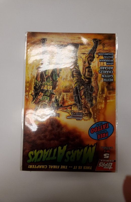 Mars Attacks #5 (1994) NM Topps Comic Book J650