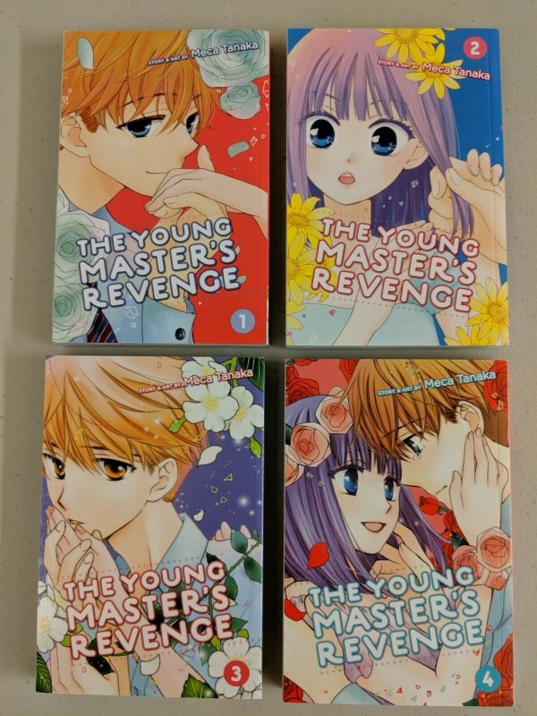 The Young Masters Revenge #1-4 Full Run (2014, Viz) Meca Tanaka 1 2 3 4 