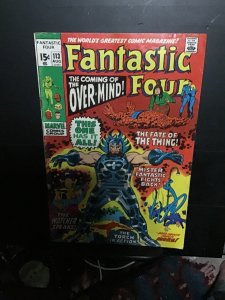 Fantastic Four #113 (1971) 1st Overmind! Midgrade key! FN- Wow