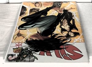 SILK #1 Greg Land Dynamic Forces Exclusive Cover Signed Remarked Ken Haeser