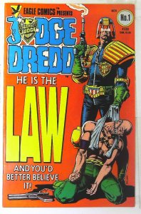 Judge Dredd (1983 series)  #1, VF (Actual scan)