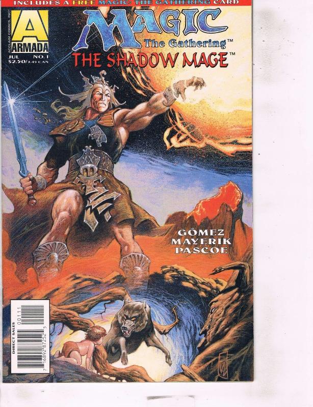 Lot Of 2 Magic The Gathering Armada Comic Book 1 2 Ab7 Comic Books Modern Age Hipcomic