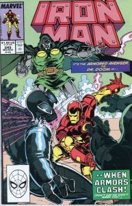 Iron Man 249  1989  9.0 (our highest grade)   vs. Dr. Doom!