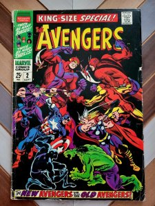 AVENGERS ANNUAL #2 VG (Marvel 1968) New vs Old Avengers + Scarlet Centurion/KANG