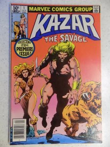 KA-ZAR THE SAVAGE # 1 MARVEL JUNGLE ACTION