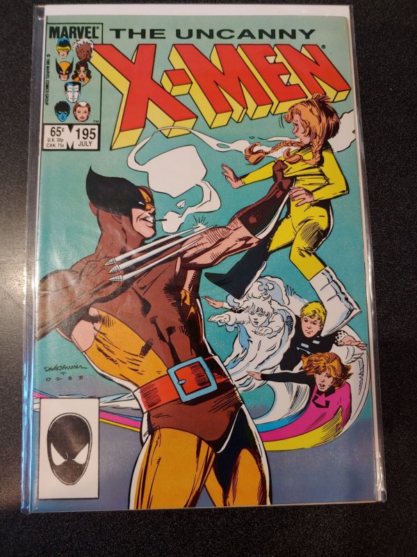 THE UNCANNY  X-MEN #195 NM