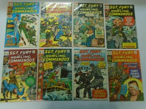 Silver age Sgt. Fury lot 56 different from #3-91 inc. annuals 4.0 VG (1964-71)