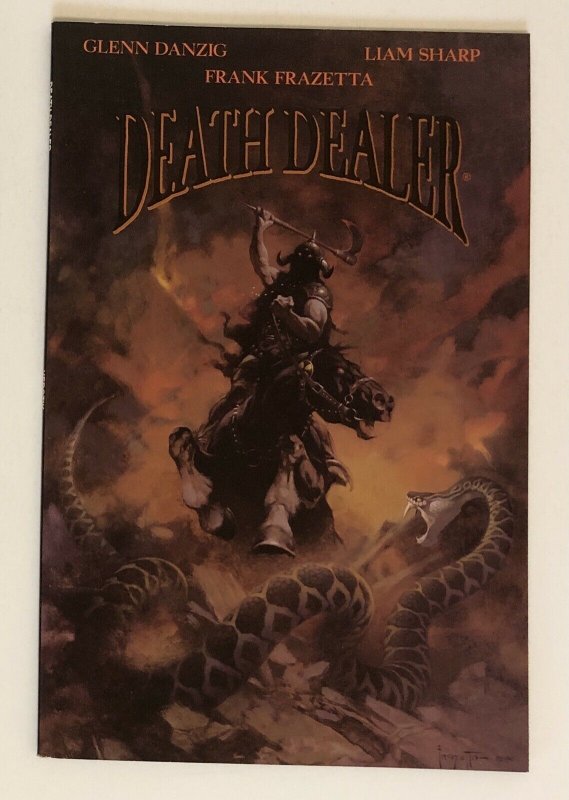 Death Dealer #2 VF- 7.5 Frank Frazetta GLENN DANZIG Verotik 1996